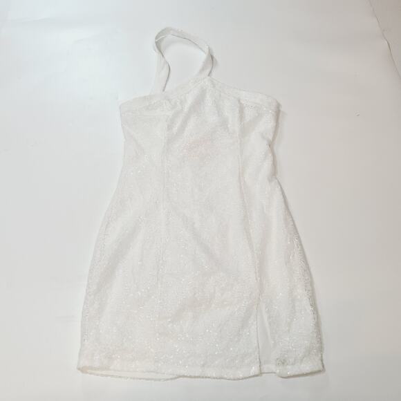Superdown Cicely Mini Dress in White Small - Picture 2 of 10